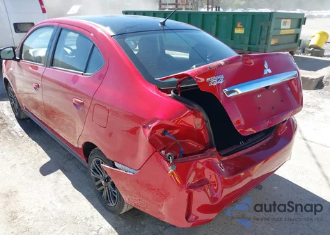 2023 Mitsubishi Mirage G4 Black Edition/Es/Le z USA, uszkodzony, nr VIN ML32FUFJ1PHF02242